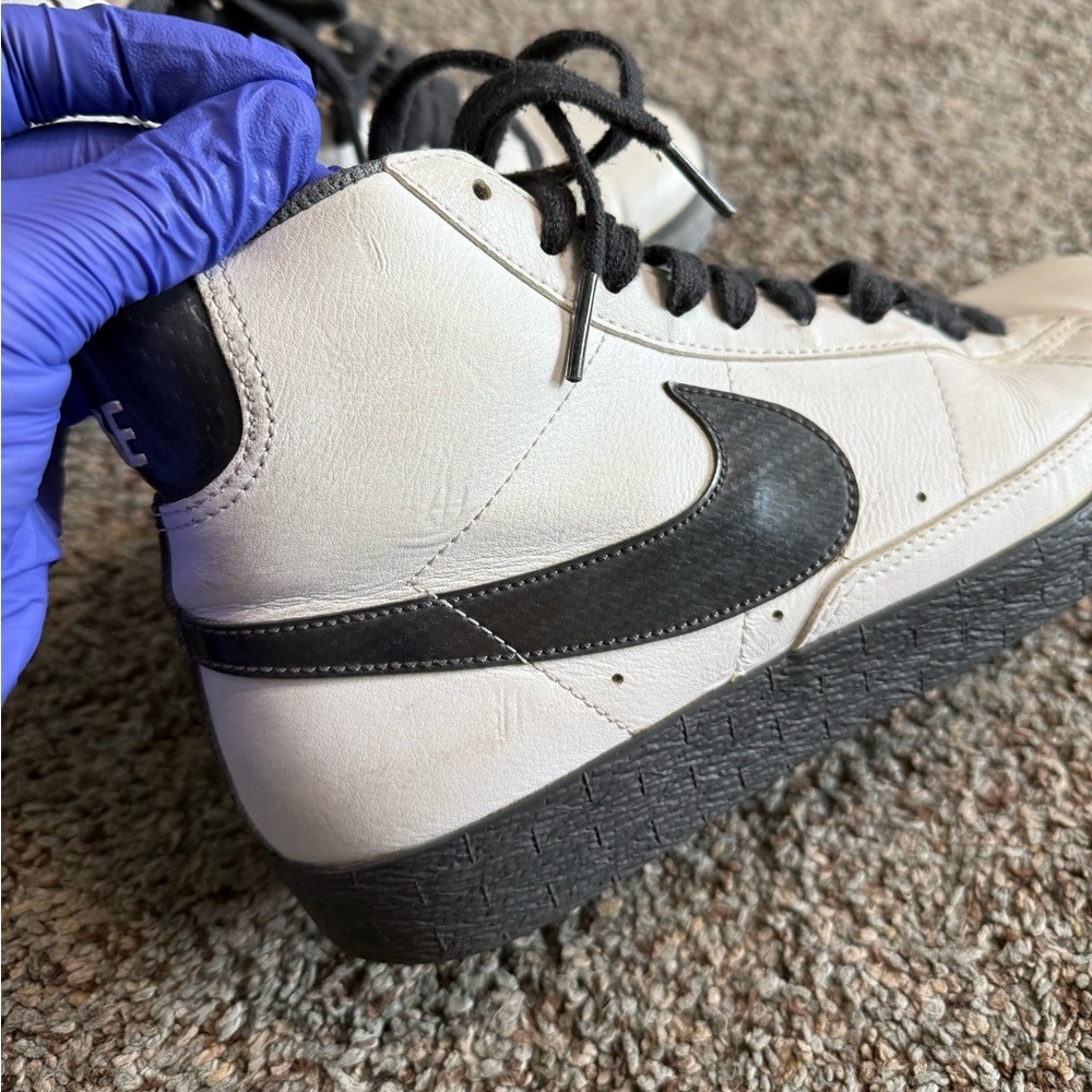 Nike Blazer Mid GS 'White Anthracite' (318705-105) size 6.5Y - Picture 16 of 16